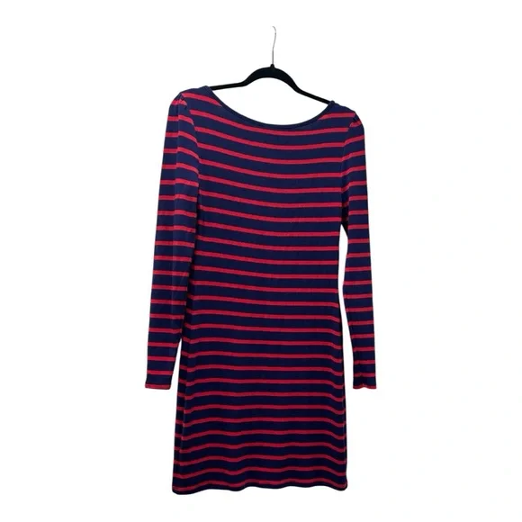 Old Navy Blue and Red Striped Dress - Picture 2 of 9